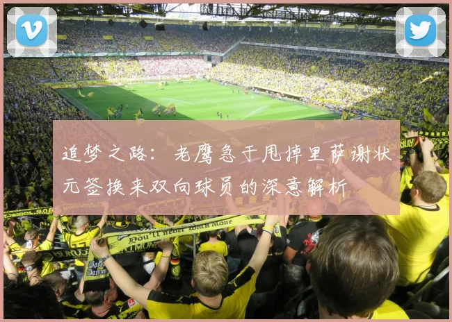 追梦之路：老鹰急于甩掉里萨谢状元签换来双向球员的深意解析